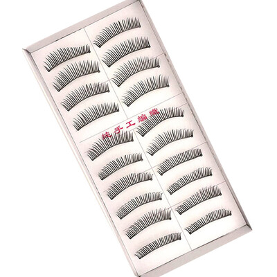 

〖Follure〗10 Pairs Double False Eyelashes Natural Thick Crossed Bare Makeup