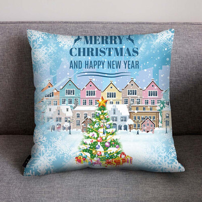 

Tailored Print Pillow Case Polyester Sofa Car Cushion Cover Home Decor