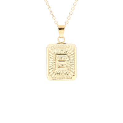 

Fashion Jewelry Brand English Alphabet Pendant Necklace For Women Gift