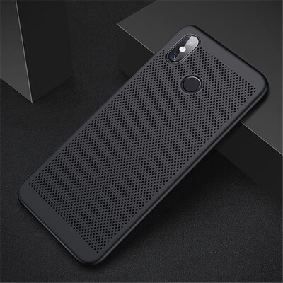 

Goowiiz Phone Case For Xiaomi Mi 88 Se Full Protection Slim Hard PC Breathable Grid Back Cover