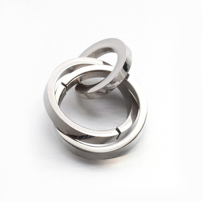 

304 Stainless Steel Interlocking Ring Pendants Mixed Color 37538x21mm ring 1221x23mm inner diameter 8mm&175mm