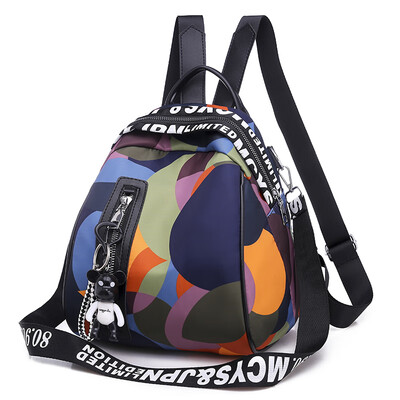 

Oxford Fashion Ladies Shoulder Pack Chao Brand Women Canvas Small Backpack Korean Edition Student Pack Travel