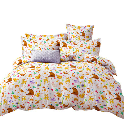 

CHILDRENS GANG Childrens quilt cover sheet pillowcase set 3 piece set 18396