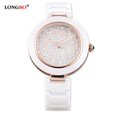 

Authentic Korean version of the diamond plate female watch waterproof quartz female watch luminous display student table 6115