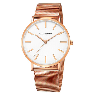 

Gobestart Luxury Watches Quartz Watch Stainless Steel Dial Casual Bracele Watch