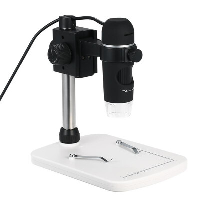 

300X Magnification 5M Pixels USB Digital Microscope with Stand Magnifier with 8-LED Light