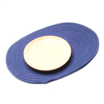 

Hand-Woven Cotton Rope Thickening Anti-Scalding Insulation Pad Heat-Resistant Table Mat Coasters Bowl Mat Creative Home
