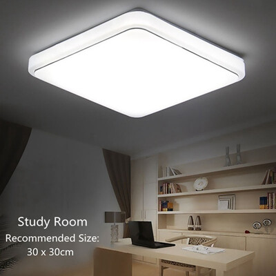 

LED Ceiling Light High Brightness Energy-Saving Simple Style High Translucent Ultra-thin Acrylic Mask Square Ceiling Lamp
