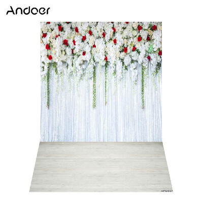 

Andoer 15 21m5 7ft Blossoming Paper Flower Photography Background Wedding Backdrop Photo Studio Pros