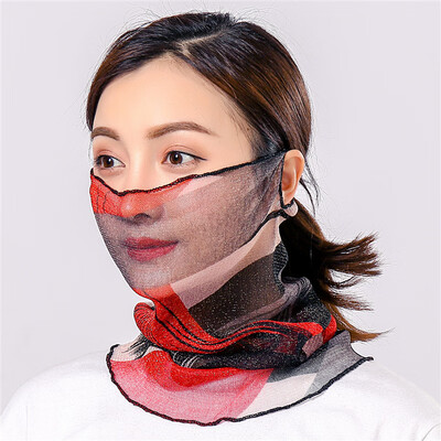 

Variety bib female collar sunscreen mask sunscreen veil spring&summer sunscreen scarf scarves sunscreen mask dust