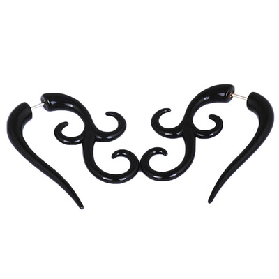 

Exquisite Ear Extension Earrings Fashion Spiral Conical Acrylic Ear Extension Jewelry Earrings