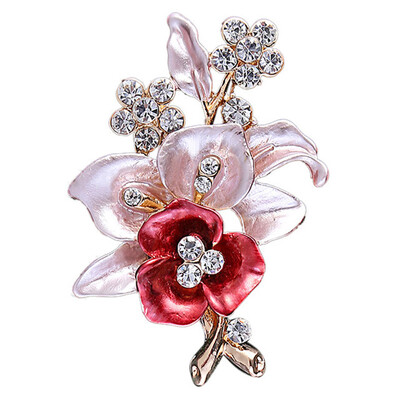 

Elegant women Drip Flower brooches pins romantic brooches for women wedding party pins bridal pins