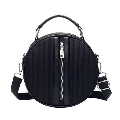 

Nylon Shoulder Messenger Handbags Casual Women Small Round Crossbody Bags
