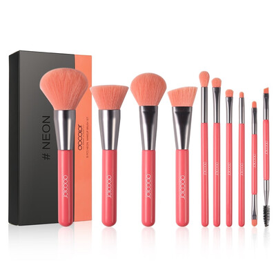 

Toponeto 10 Pcs Makeup Brushes Full Set Of Foundation Brush Blush Brush Beauty Tools