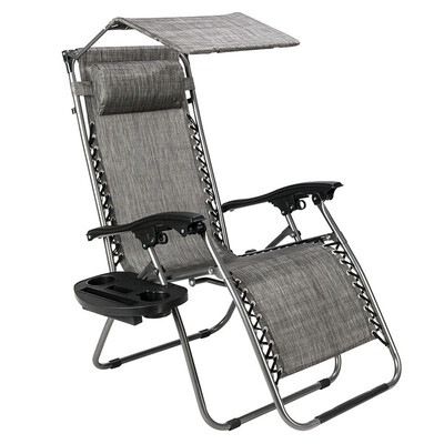 

Zero Gray Gravity Chair with Pillow&Cup Holder Four Styles