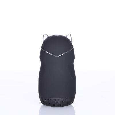 

TWS One Drag Two Wireless Bluetooth Speakers Led Light Portable Cartoon Cat Speaker