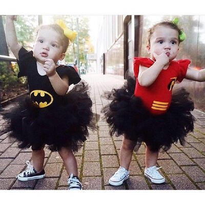 

Newborn InfaD02M Baby Girls Batman Cartoon Bodysuit Romper Jumpsuit Outfit Clothes