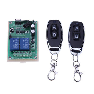 

2 Relay Wireless Remote Control Switch2pcs Two Keys Remote Controls