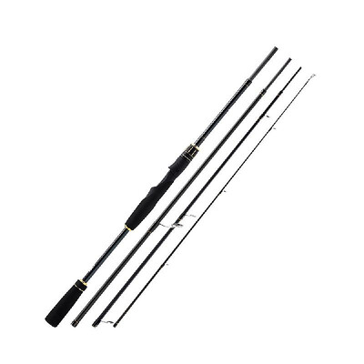 

Portable Casting & Spinning Fishing Rod Carbon Fiber Four Piece Fishing Pole for Freshwater Saltwater Fishing Tackle