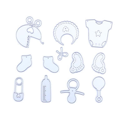 

11 Baby Cutting Dies Stencil For DIY Scrapbook Album Paper Card