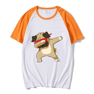 

Nomeni Women Fashion O-neck Loose Print T-shirt -3XL Short Sleeve Casual Top
