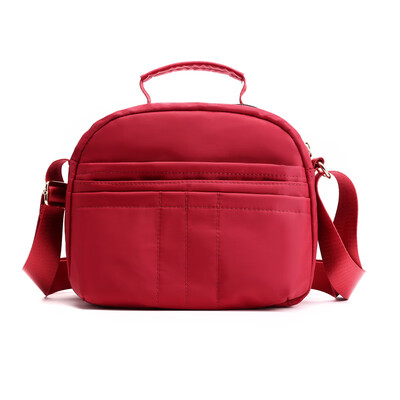 

Waterproof Oxford nylon bag recreational single shoulder inclined bag multi-layer travel Canvas Handbag