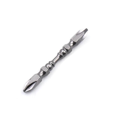 

Double cross-clip cross wind head anti-slip magnetic magnetic strong mouth electric screwdriver 65mm cross bit Batch C set