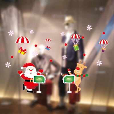 

Tailored Christmas Window Stickers Static Electricity Removable Home Room