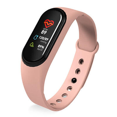 

M4A Color Screen Smart Bracelet Heart Rate Blood Pressure Monitor Intelligent Fitness Tracker For Adults