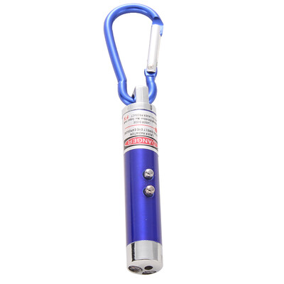 

3 in1 MultifunctionMini Laser Light Pointer LED Torch FlashlightKeychainUV