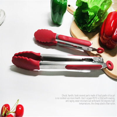 

Set of 2 stainless steel food clips in 912 inches