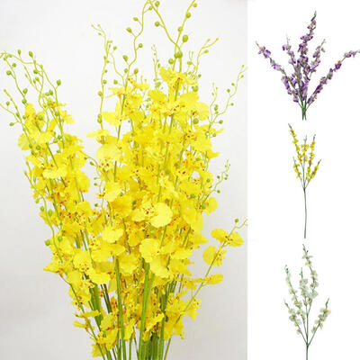 

1Pc Artificial Orchid Flower Garden DIY Party Home Wedding Holiday Craft Decor