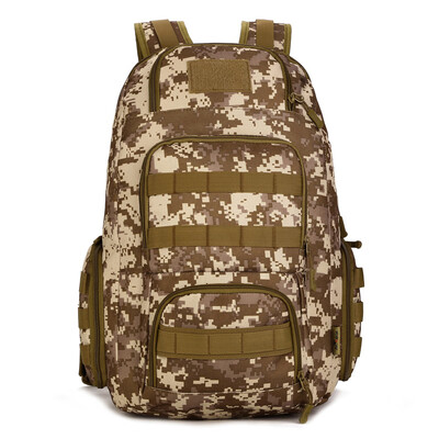 

Large Capacity Plus Hiking Backpack Camo Assault Daypack Military Gear Rucksack