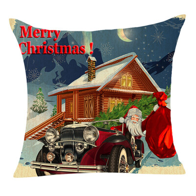 

Tailored Christmas Pillow Cover Decor Pillow Case Sofa Waist Throw Cushion Cover