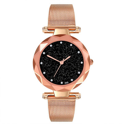 

Womens Watches Bayan Kol Saaty Luxury Starry Sky Clock Cuckoo Montre Femme Acier Inoxydable Horloge Dames Relogio Feminino