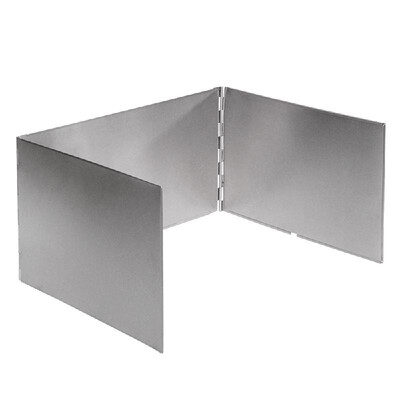 

Outdoors Stove Windshield Camping Cooking Windscreen Folding Camping Cooker Stove Wind Screen