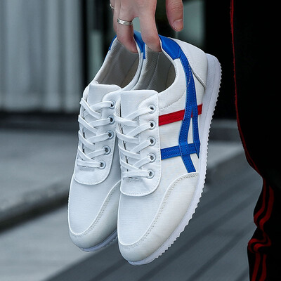 

Men Fashion Sport Shoes Canvas Light Walking Shoes Running Sneakers Shoes