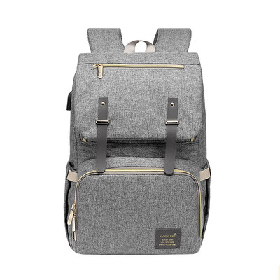 

Tailored Waterproof Large-capacity Mummy Bag Multi-function With USB Womens Backpack