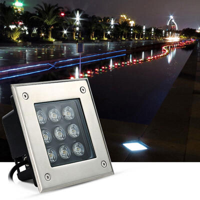 

Square LED Underground Light Outdoor Ground Garden Path Buried Yard Lamp