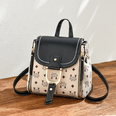 

Ladies new wave Joker fashion summer small fresh backpack shoulder bag shoulder Messenger bag