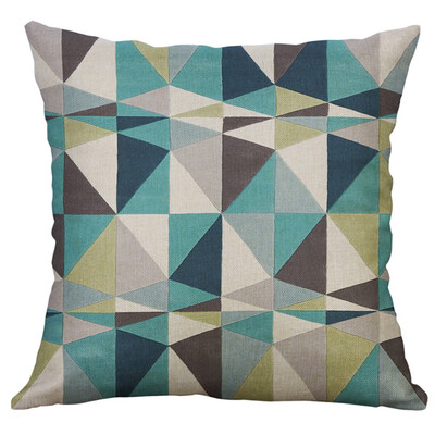 

Siaonvr Irregular Geometric Pattern Pillow Case Cushion Cover 60x60cm