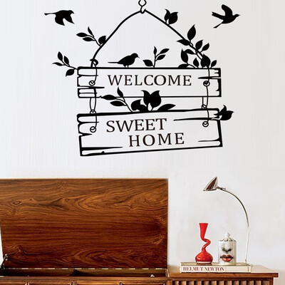 

Welcome Sweet home Quote Removable Wall Sticker Art Vinyl Decal Home Decor