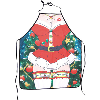 

Christmas Sexy Cooking Aprons for Christmas Dinner Party Happy New Year Supplies