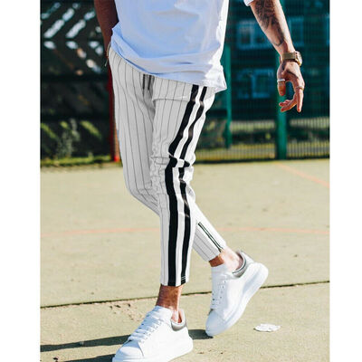 

Mens Slim Fit Tracksuit Sport Gym Skinny Jogging Joggers Sweat Pants Trousers