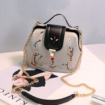 

2018 New Womens Shoulder Bag Korean Ladies Small Bag Wild Fashion Chain Bag