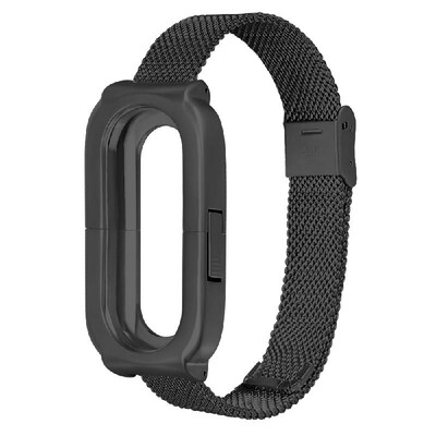 

Metal Wrist Strap for Xiaomi Mi Band 3 Bracelet Screwless Stainless Steel Wristband Watchband Watch Strap