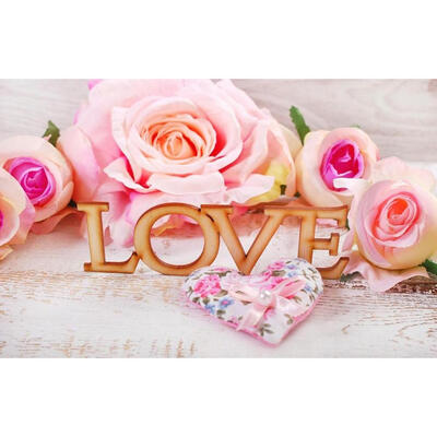 

5D DIY Full Drill Diamond Painting Flowers Love Cross Stitch Embroidery Kit