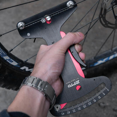 

Greensen ZTTO Aluminum Alloy Bicycle Repair Tools Bike Spoke Tension Meter Measures for Truing Wheels