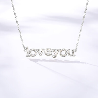 

Crystal Stainless Steel Mother Daughter Mommy Pendant Charm Chain Necklace Women Girls Jewelry For Birthday Mothers Day Gifts