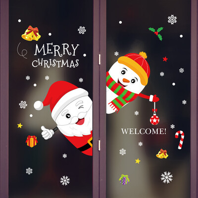 

Merry Christmas PVC Door Window Wall Sticker